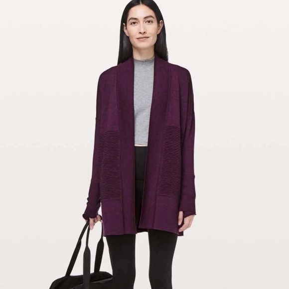 lululemon athletica Sweaters - Lululemon Sit in Lotus cardigan 8 M